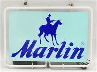 Lighted Neon Marlin Sign 12" x 8 1/2"
