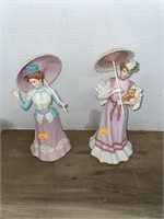 2 Vintage Gorham figures