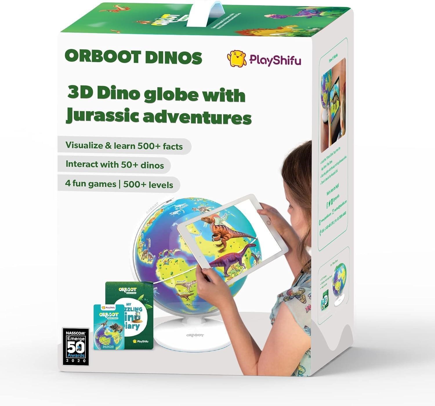 PlayShifu Orboot Dinos Globe + App