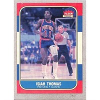 1986 Fleer Isiah Thomas Rookie
