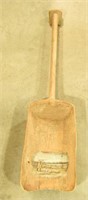 Primitive Pine grain shovel with hand painted
