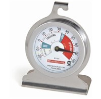 Everydayliving Refrigerator Freezer Thermometer,