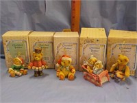 5 Cherished Teddies EA Each x 5