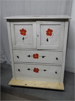 Antique Painted Cabinet