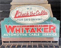 Whitaker Metal Advertising Display Rack