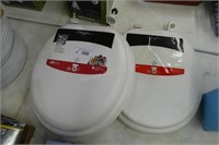 2 Mayfair soft toilet seats - 16.5" deep - round