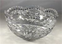 American Brilliant Cut Glass Bowl