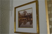Framed Oriental Original Photo 12.5x12.5"