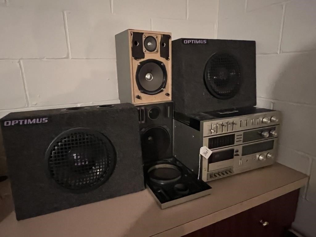 Stereo Unit and Speakers