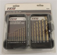 TEQ Correct Drill Bits w/ Case