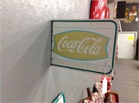 Coca Cola 1ft x1ft Stick Out Sign