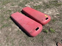 (2) Massey Ferguson Tractor Hoods