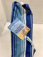 (4x bid) Clispeed 6.5' Blue & White Umbrella