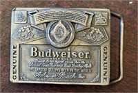 Budweiser Belt Buckle by Indiana Metal Craft