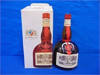 Vintage Grand Marnier Liqueur Bottle In Box,