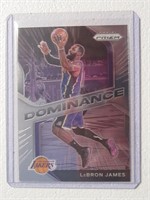 2020-21 PANINI PRIZM LEBRON JAMES DOMINANCE