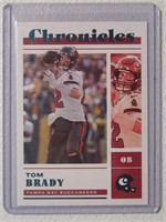 2022 CHRONICLES TOM BRADY TEAL FOIL TAMPA BAY