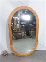 Miroir ovale avec cadre, 39,5x23,5