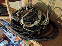 Lot of Assorted Heavy Gauge Electrical Wire