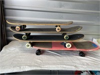 4 Skate Boards