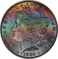 $1 1885 PCGS MS65 CAC