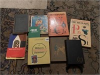 BOOKS, WEBSTER DICTIONARY, CHILDREN'S BOOKS
