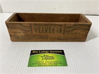 Kraft Velveeta Cheese Wood Box