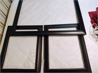 3 Wooden Frames (No Glass)