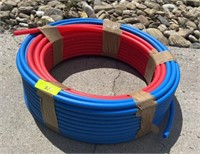 SPOOL OF HOT AND COLD PEX