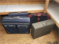 Assorted Suitcases and Luggage