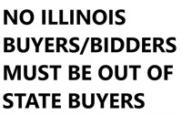 LOTS 480 THRU 499  NON ILLINOIS BIDDER/BUYERS ONLY