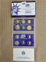 2002 United States Mint Proof Set