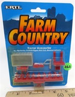 Tractor Accessories, red & gray