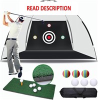 Golf Net for Backyard Driving with Target