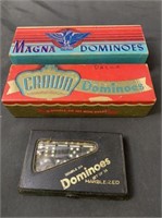 3 Boxes of Vintage Domino's
