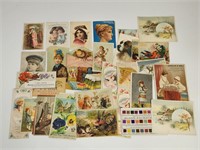 LARGE ASSORTMENT VICTORIAN TRADE CARDS