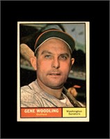 1961 Topps #275 Gene Woodling EX to EX-MT+