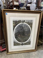 A DAY WITH THE FOX HOUNDS PRINT