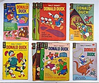 (11) GOLD KEY WALT DISNEY COMIC BOOKS