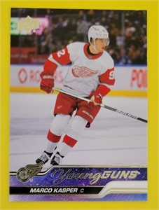 Marco Kasper 2023-24 UD Young Guns Rookie Card