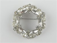 SHERMAN BROOCH - 1.75" DIAMETER