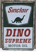 Sinclair Metal Sign (Newer)