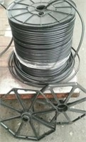Spool Of Wire With Reels, PVRG6 Gd Black