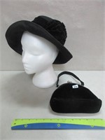 CHIC LADIES HAT AND PURSE