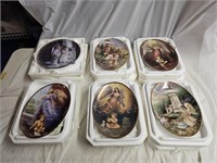 6 Bradford Exchange Angel Collector's Plates