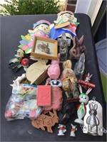 Lot of vintage bunny items
