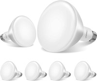 LEDIARY 8-Pack BR30 LED Recessed Light Bulbs