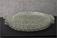 Anchor Hocking Waterford Circular Glass Plates - 3