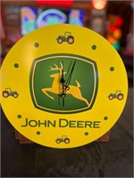 14” Metal John Deere Clock