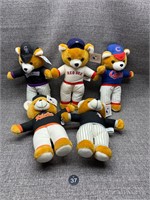 MLB Plush Bears